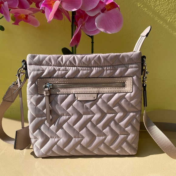RADLEY LONDON Bags Radley London Quilted Pink Crossbody Bag Poshmark
